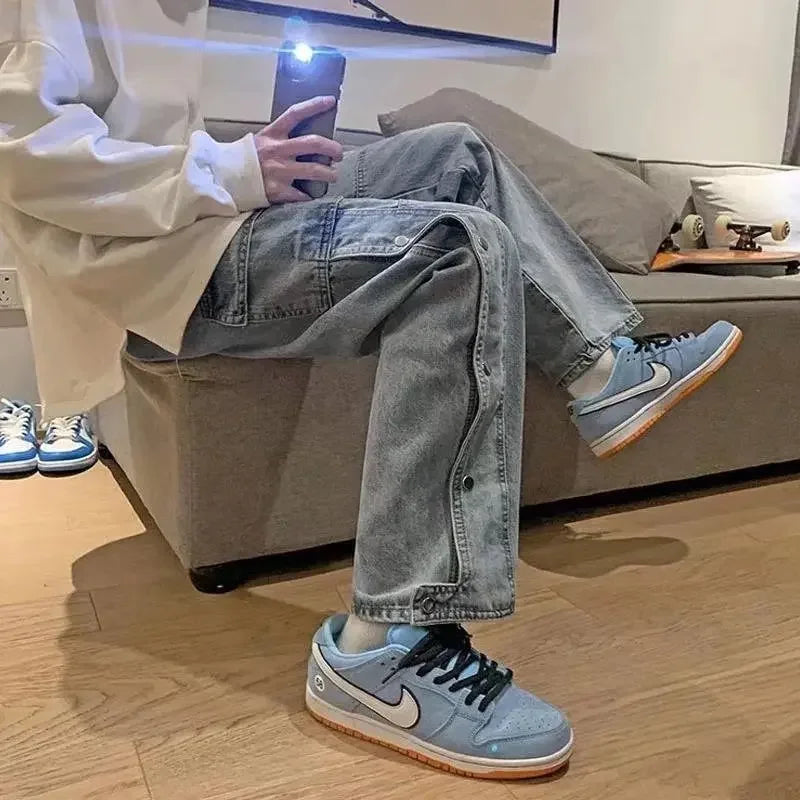 Straight-leg Jeans