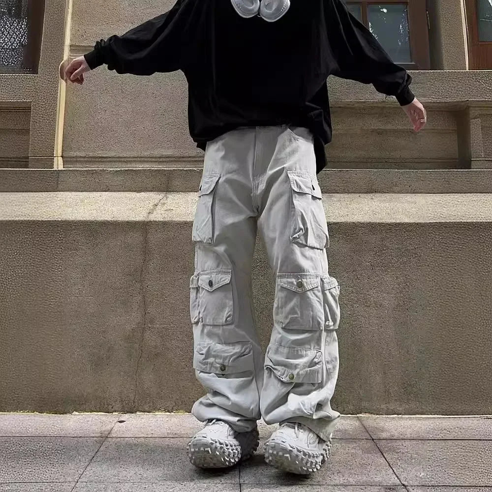 Multi Pocket Cargo Pants