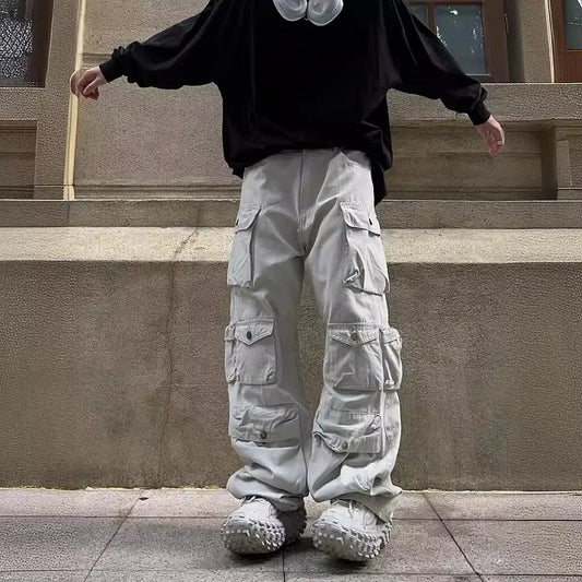 Multi Pocket Cargo Pants
