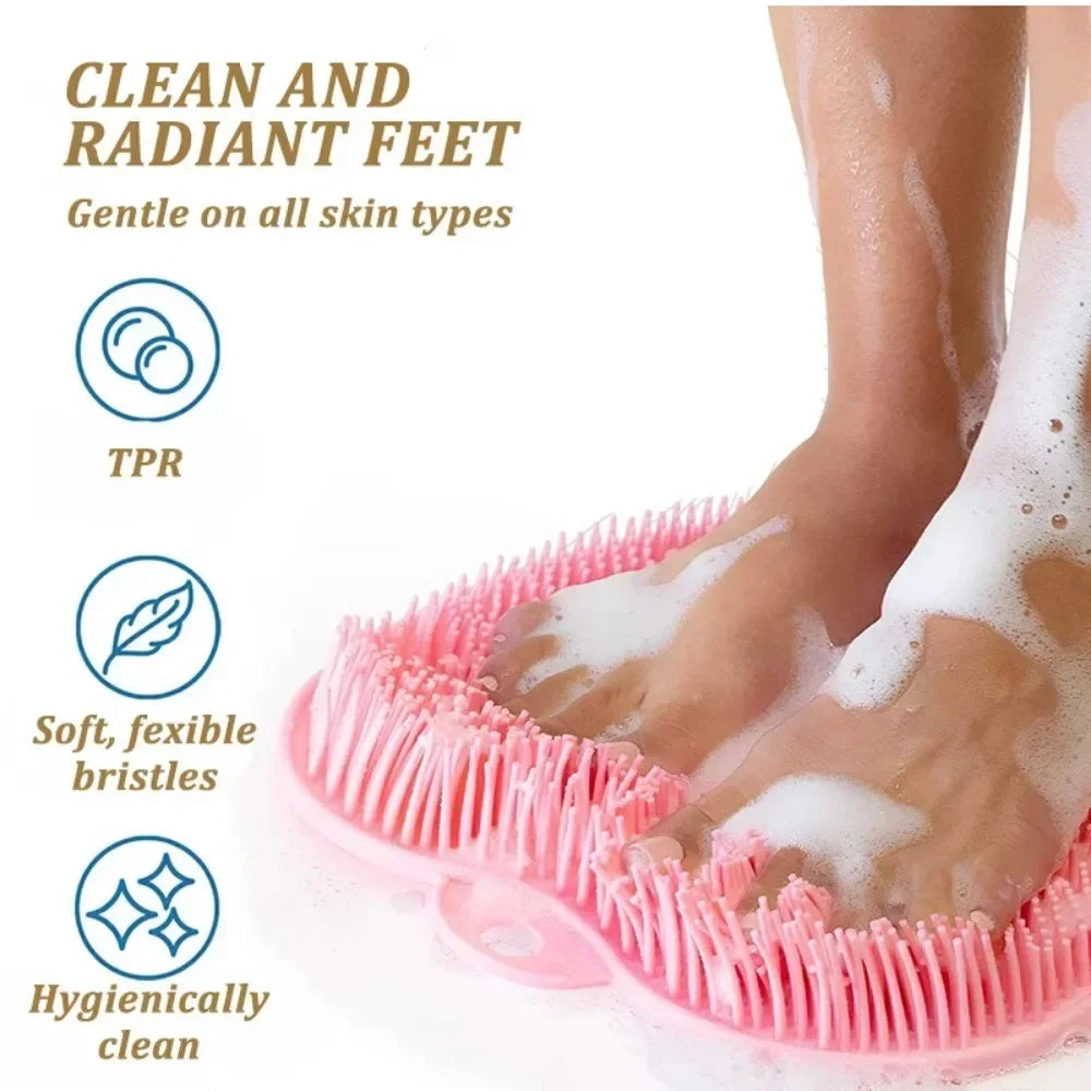 Non-slip Bath Mat Back Massage