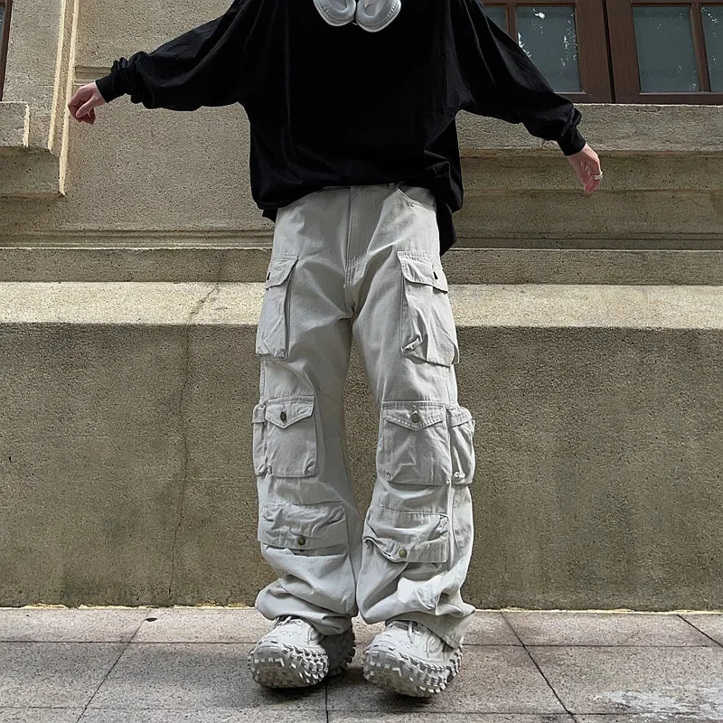 Multi Pocket Cargo Pants