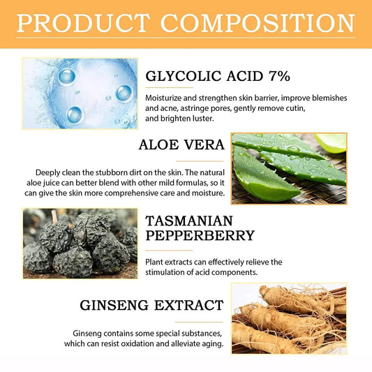 100ml Glycolic Acid 7%