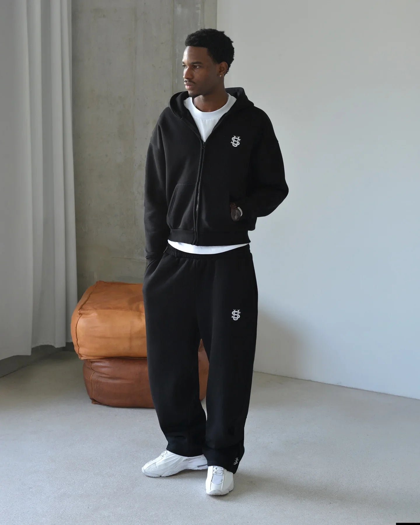 casual zipper hoodie