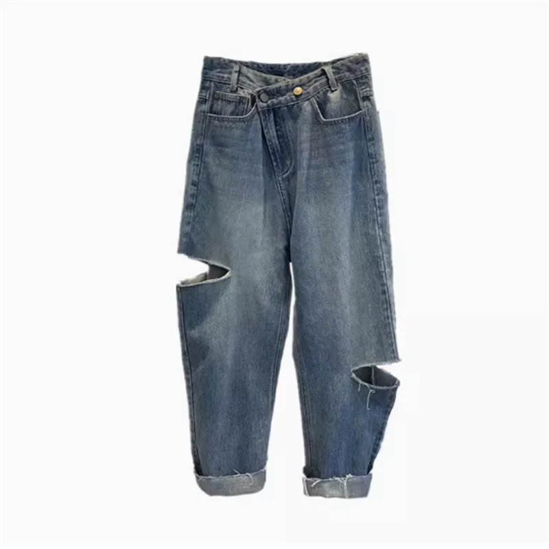 baggy ripped jeans men and women
