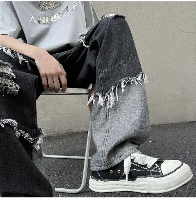 Trendy Straight-leg Jeans