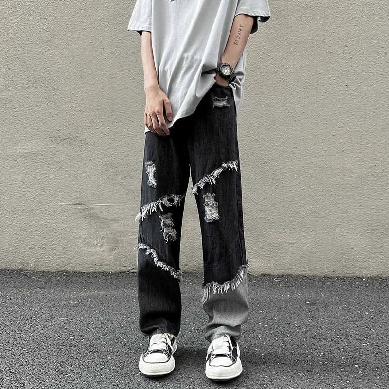 Trendy Straight-leg Jeans