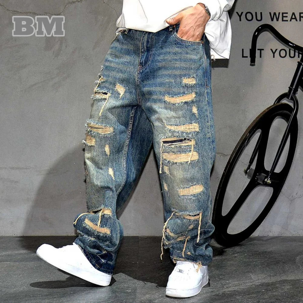 Ripped Baggy Jeans