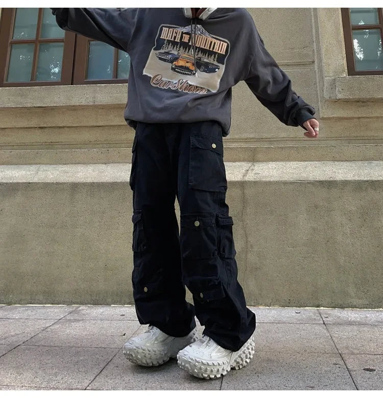 Multi Pocket Cargo Pants