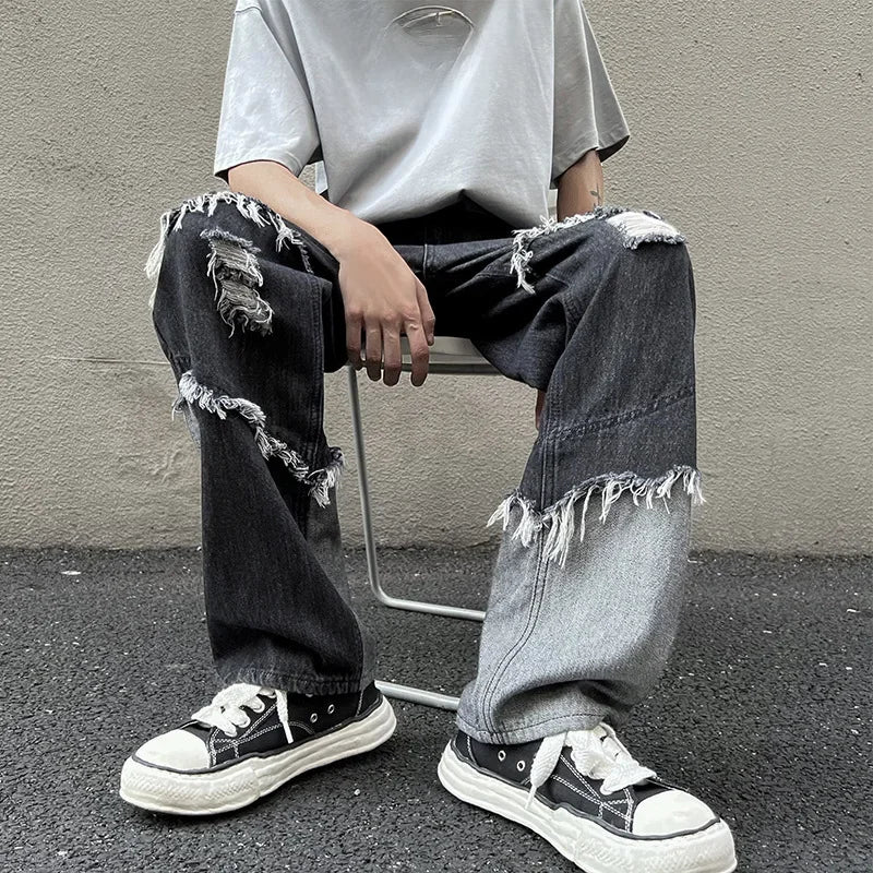 Trendy Straight-leg Jeans