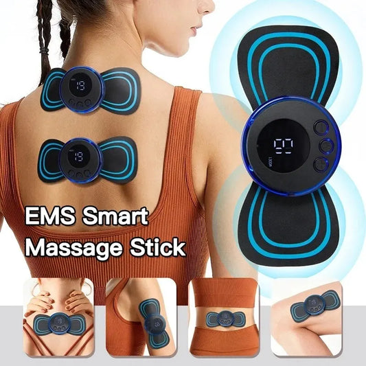 Mini Cervical Massager Electronic Pulse Back Massage