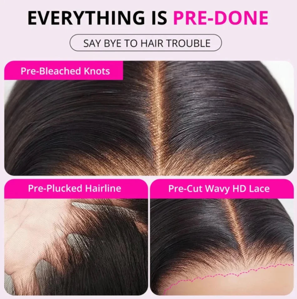 Kinky Curly Glueless Wigs