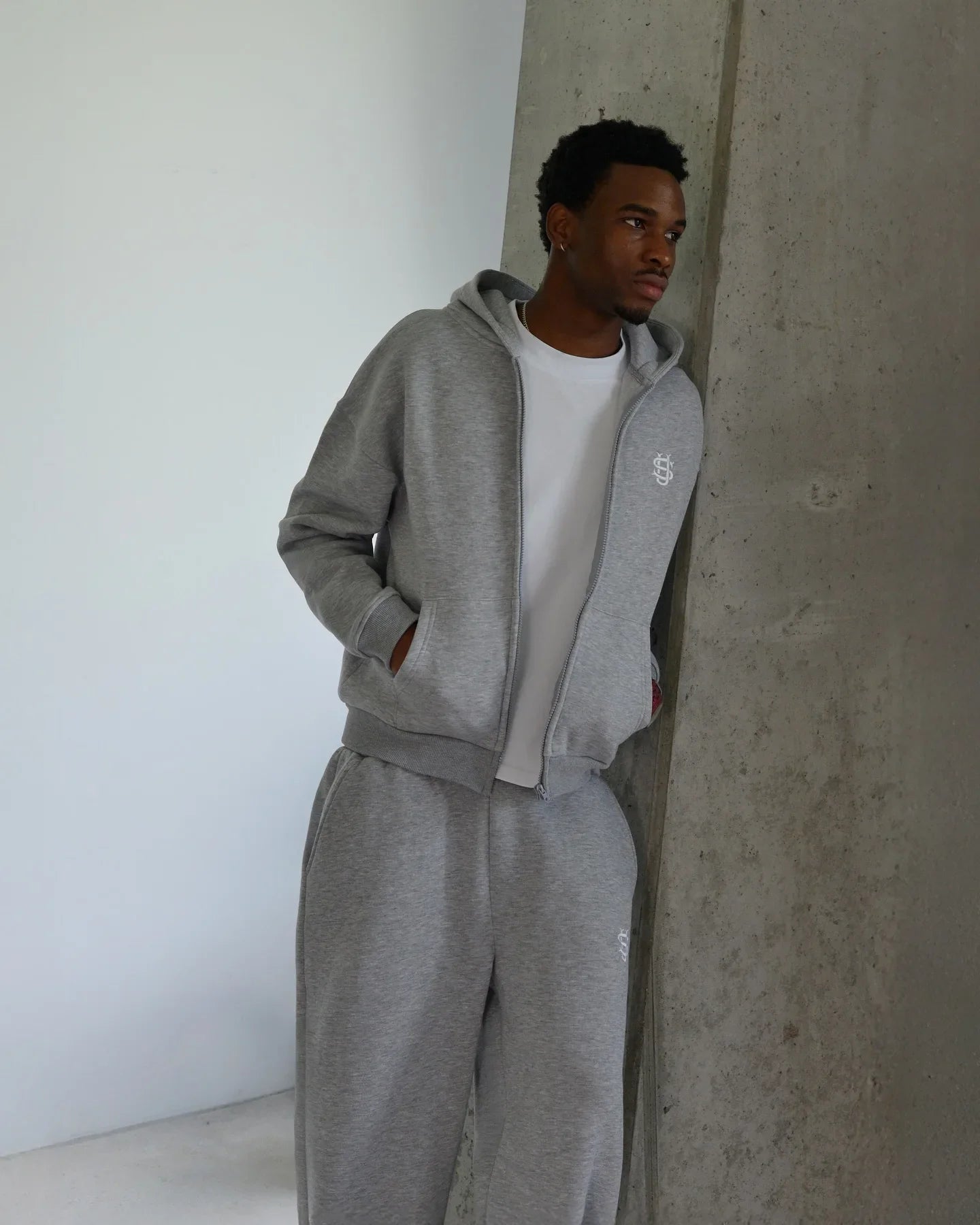 casual zipper hoodie