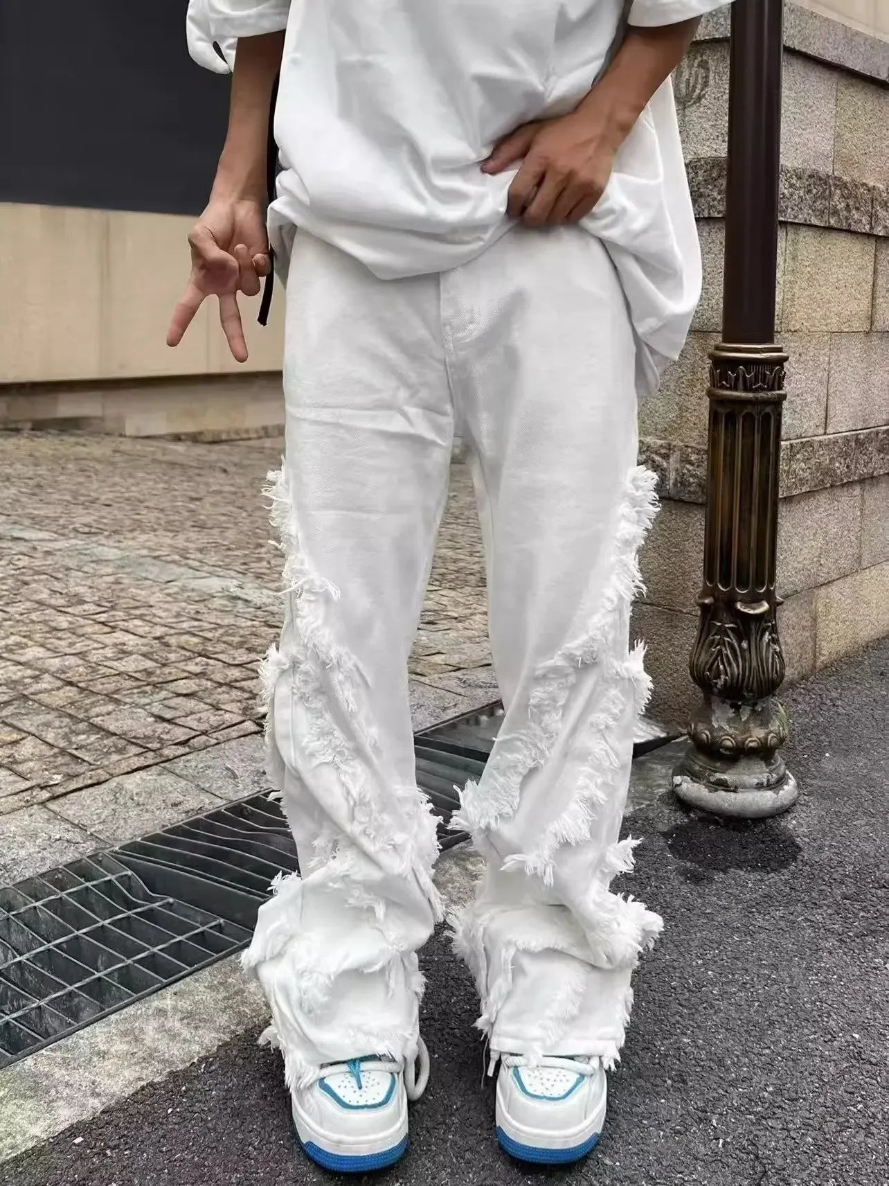 Jeans Frayed