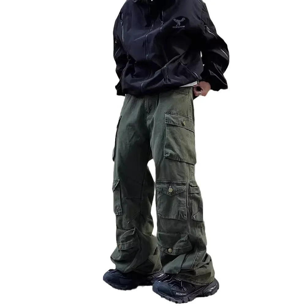 Multi Pocket Cargo Pants