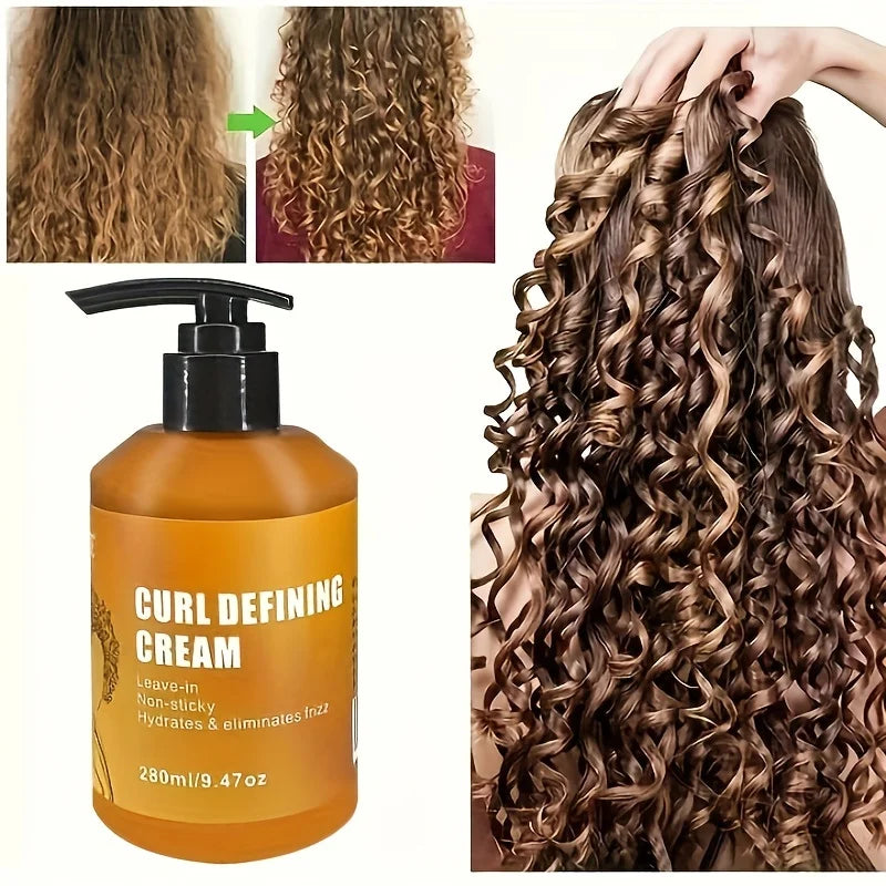 Curly Hair Moisturizer and Deep Conditioning for Shine and Bounce