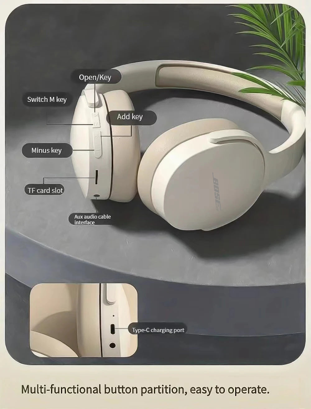 Bosebye Headphones