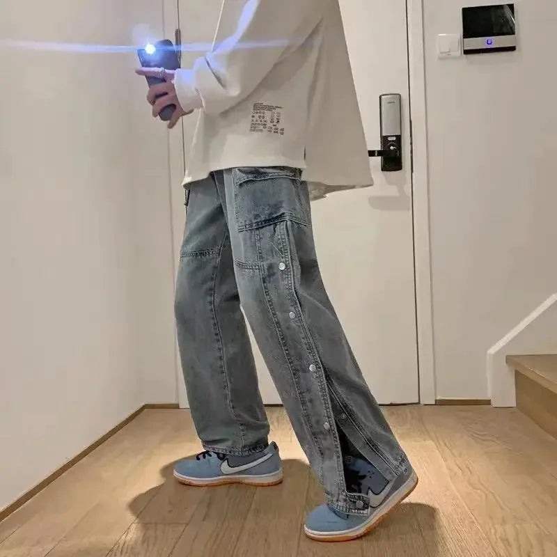 Straight-leg Jeans