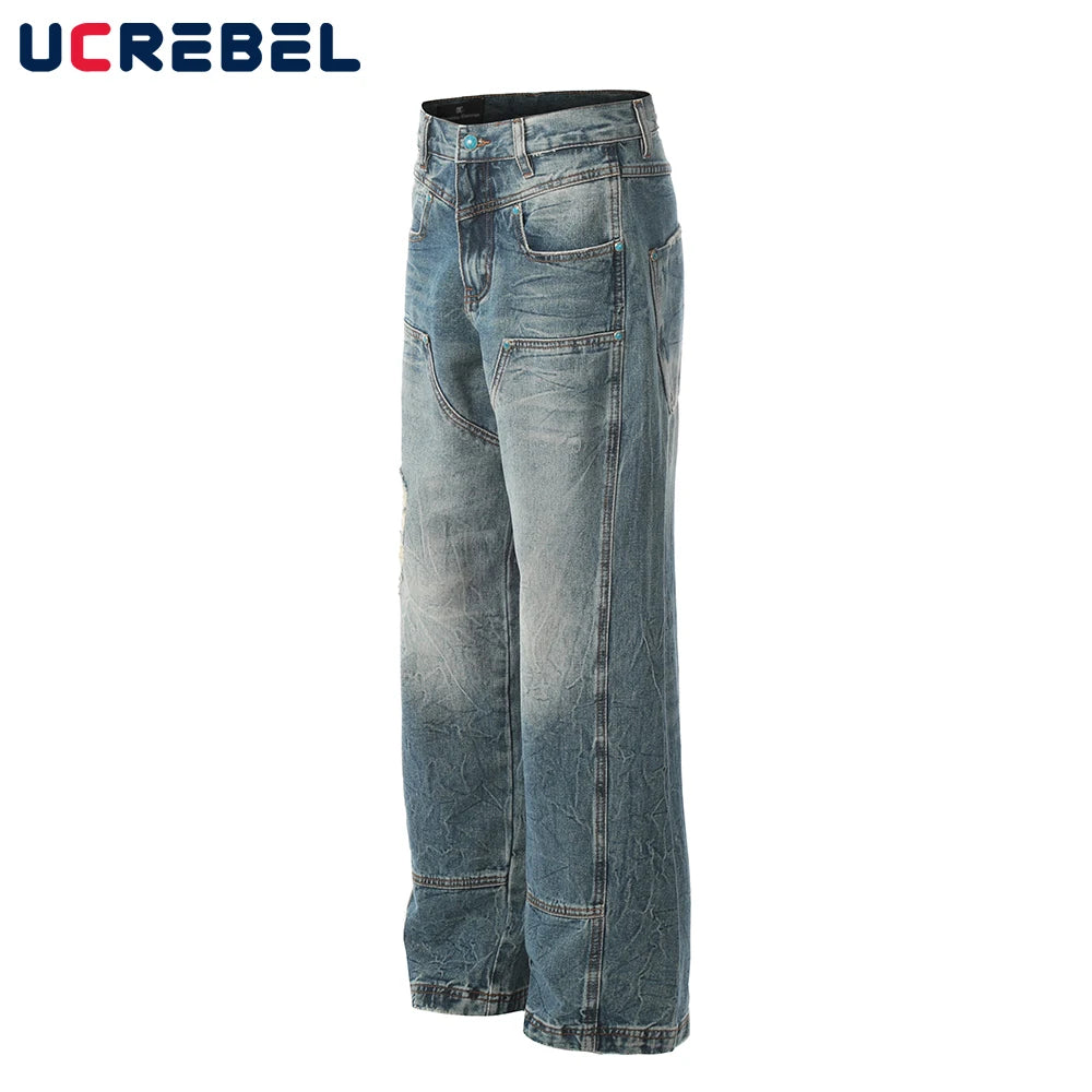 Ripped Double Knee Jeans