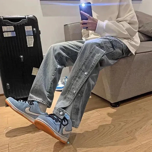 Straight-leg Jeans