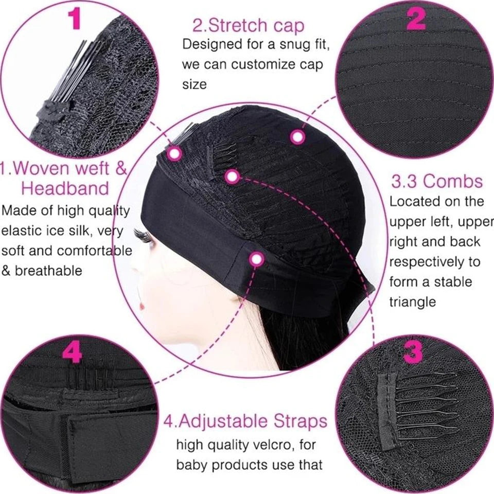 Kinky Curly Hair Headband Wig gluless