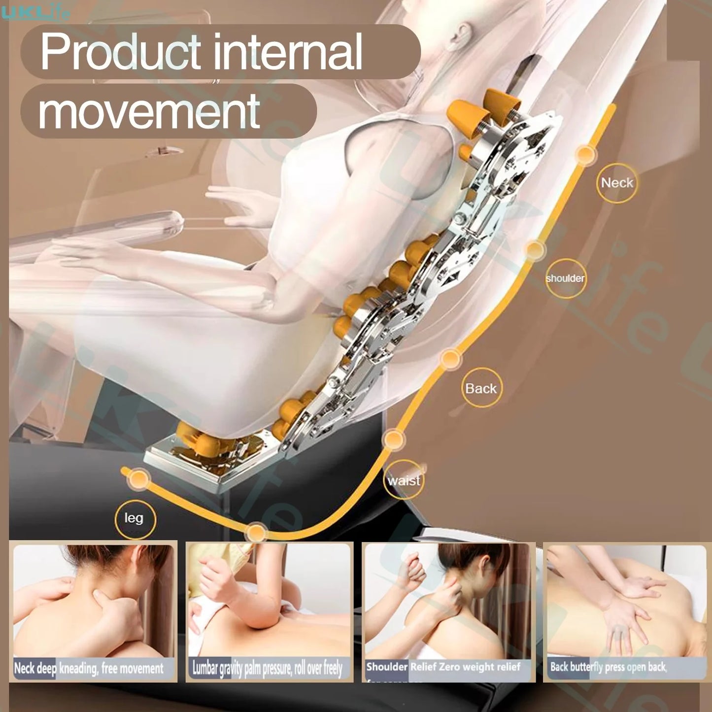 Full Body Airbag Massage Sofa Office chair