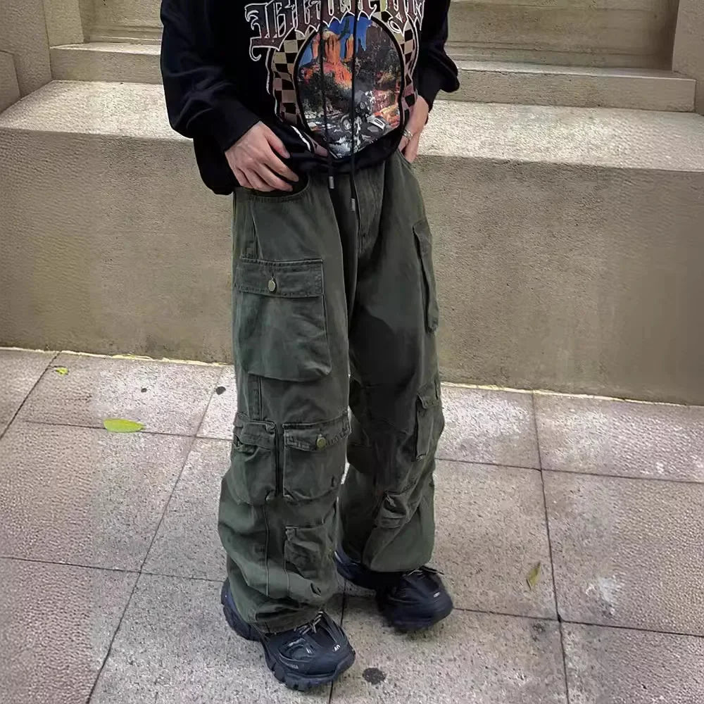 Multi Pocket Cargo Pants