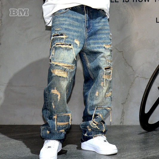 Ripped Baggy Jeans