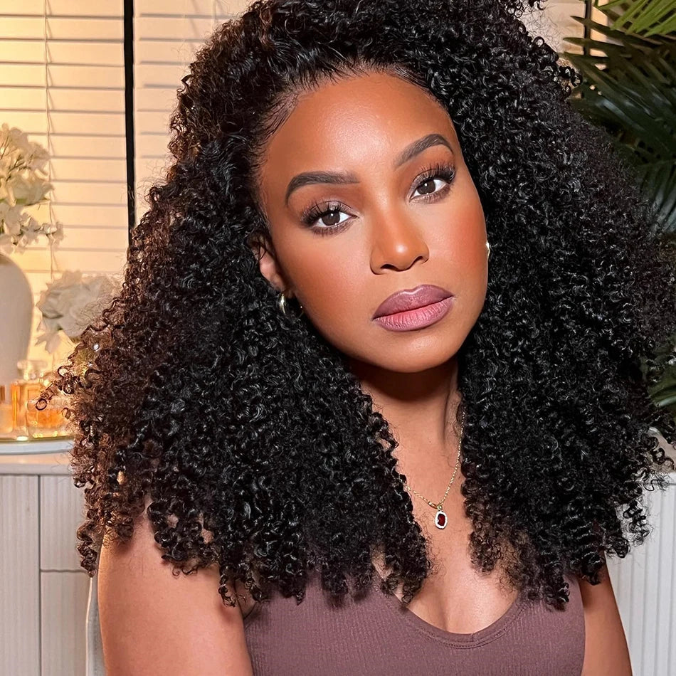 Kinky Curly Glueless Wigs