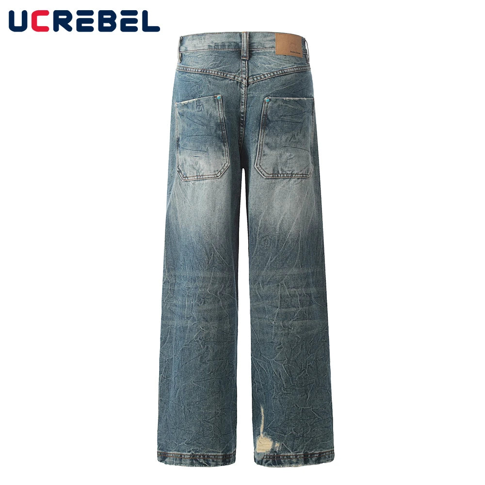 Ripped Double Knee Jeans